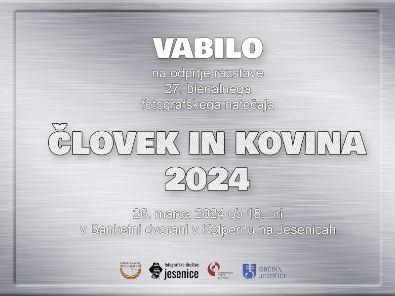 Vabilo, Človek in kovina